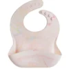 Silicone Bib - Rainbow Tie Dye