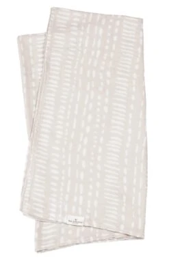 Muslin Swaddle - Grey Mudcloth