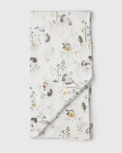 Muslin Swaddle - Hedgehogs -Bandana Store SWHGH 233 34a8bc7d b45c 4cce b9bb ab8a8a031c65 scaled