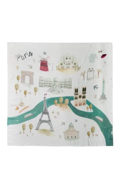Muslin Swaddle - Paris