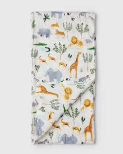 Muslin Swaddle - Safari Jungle