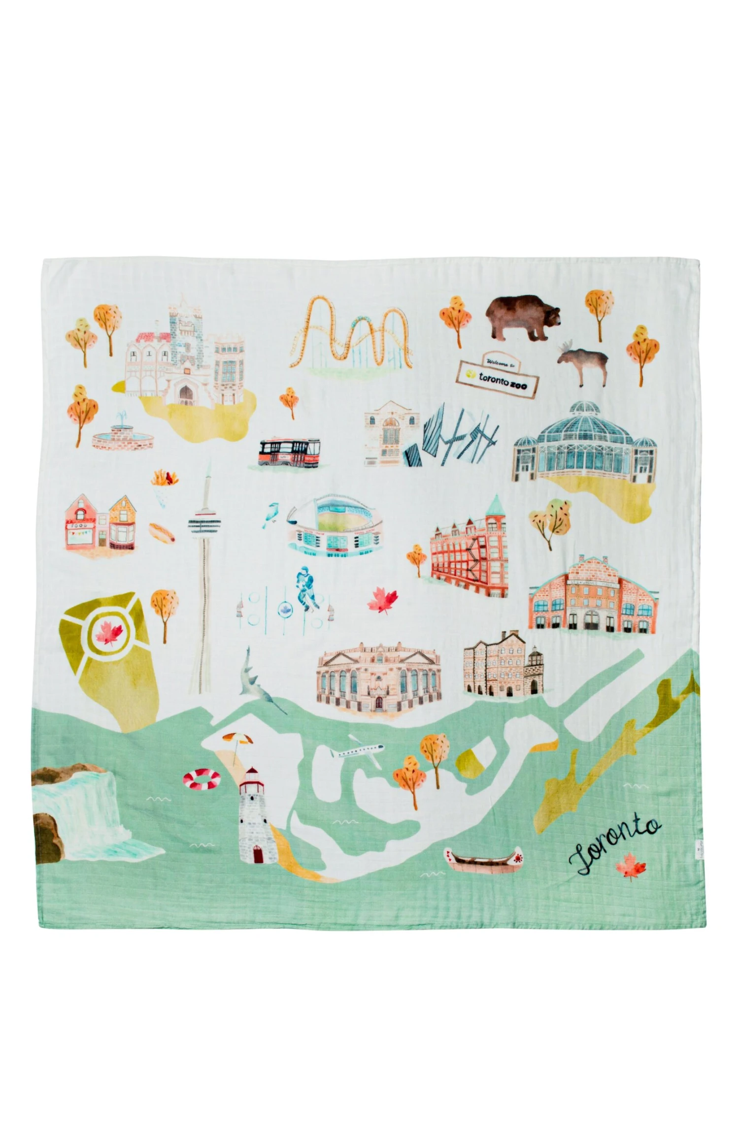 Muslin Swaddle - Toronto 1 Muslin Swaddle - Toronto