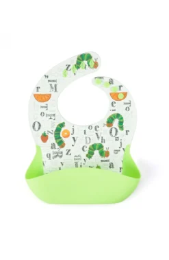 Silicone Bib Printed - EC - Alphabet