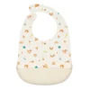 Silicone Bib Printed - French Breakfast