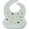 Silicone Bib Printed - Sushi