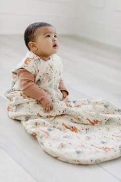 TENCEL™ Sleep Bag 1.0 TOG - Baby Dinomite