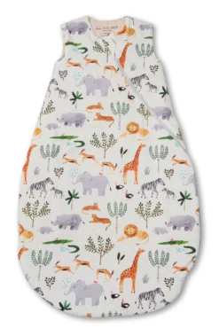 TENCEL™ Sleep Bag 1.0 TOG - Safari Jungle