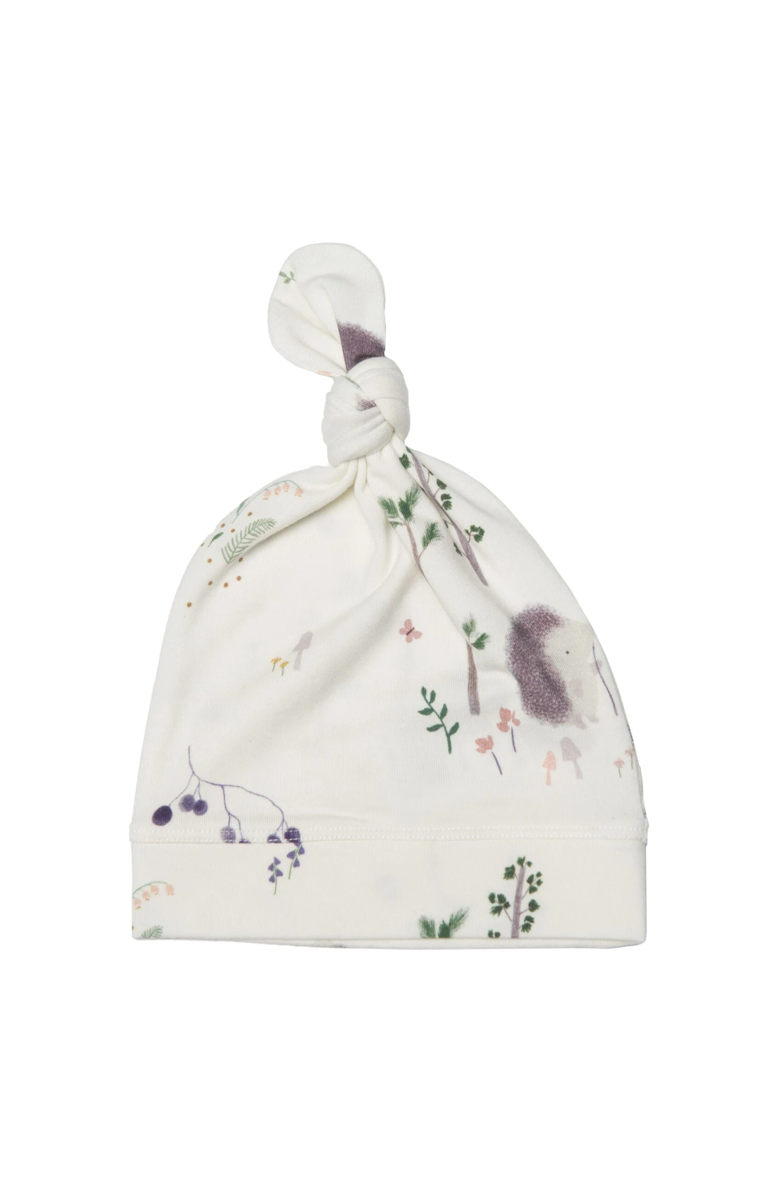 Top Knot Beanie - Hedgehogs 1 Top Knot Beanie - Hedgehogs