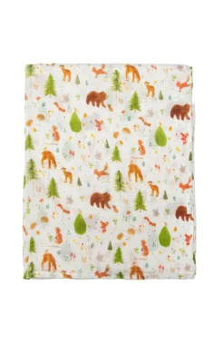 Muslin Swaddle - Forest Friends