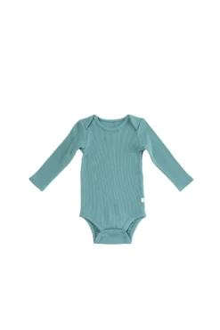 Waffle Long Sleeve Bodysuit - Smoke Blue -Bandana Store Waffle Long Sleeve Bodysuit Smoke Blue dde3d9ec 0eac 4491 9d00 48aab66d888c scaled