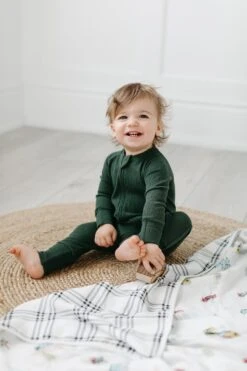 Waffle Sleeper - Spruce Green