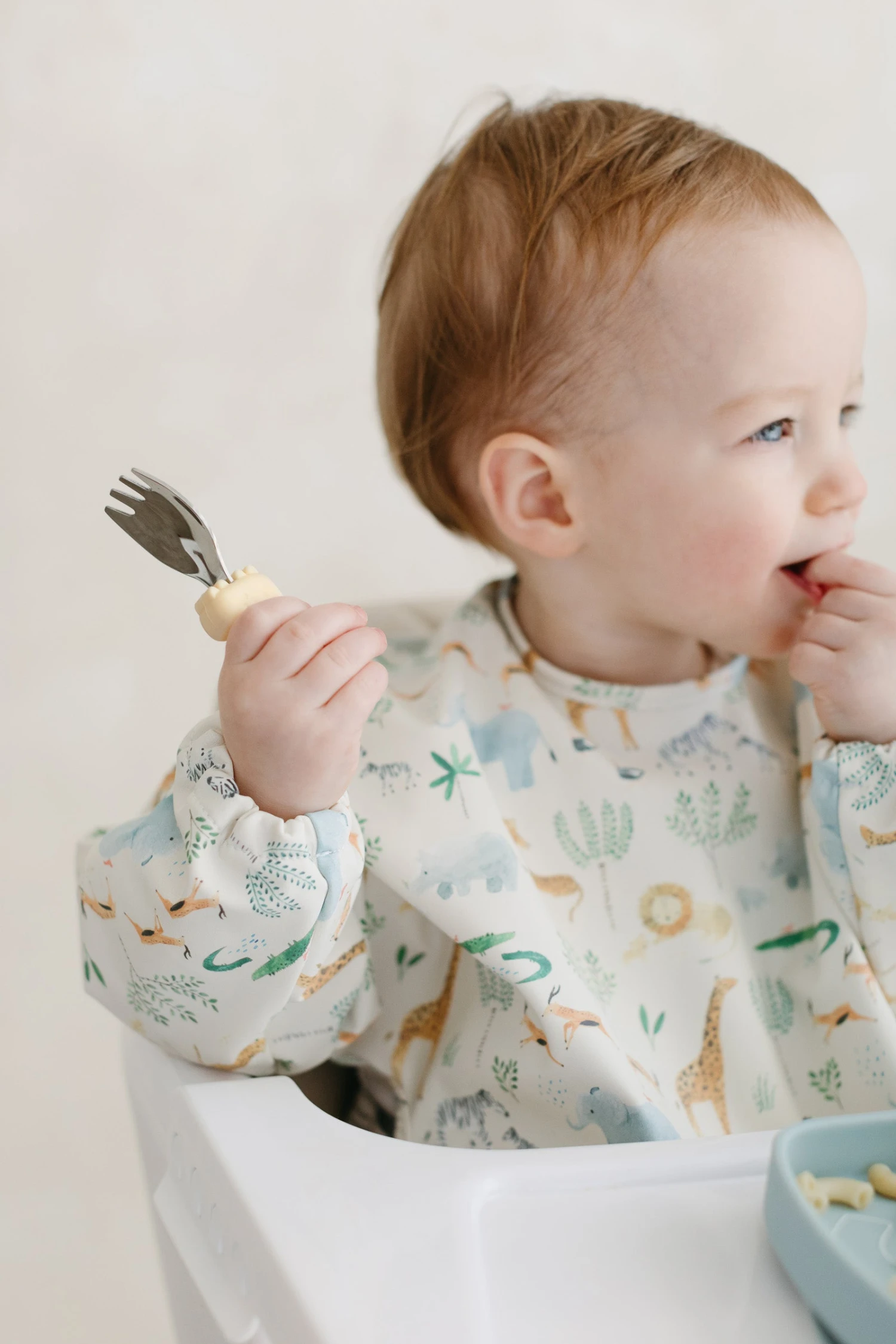 Long Sleeve Bib - Safari Jungle 2 Long Sleeve Bib - Safari Jungle - Image 2